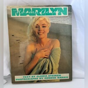 Marilyn / Norma Jeane – Gloria Steinem & George Barris – 1986 Hardcover